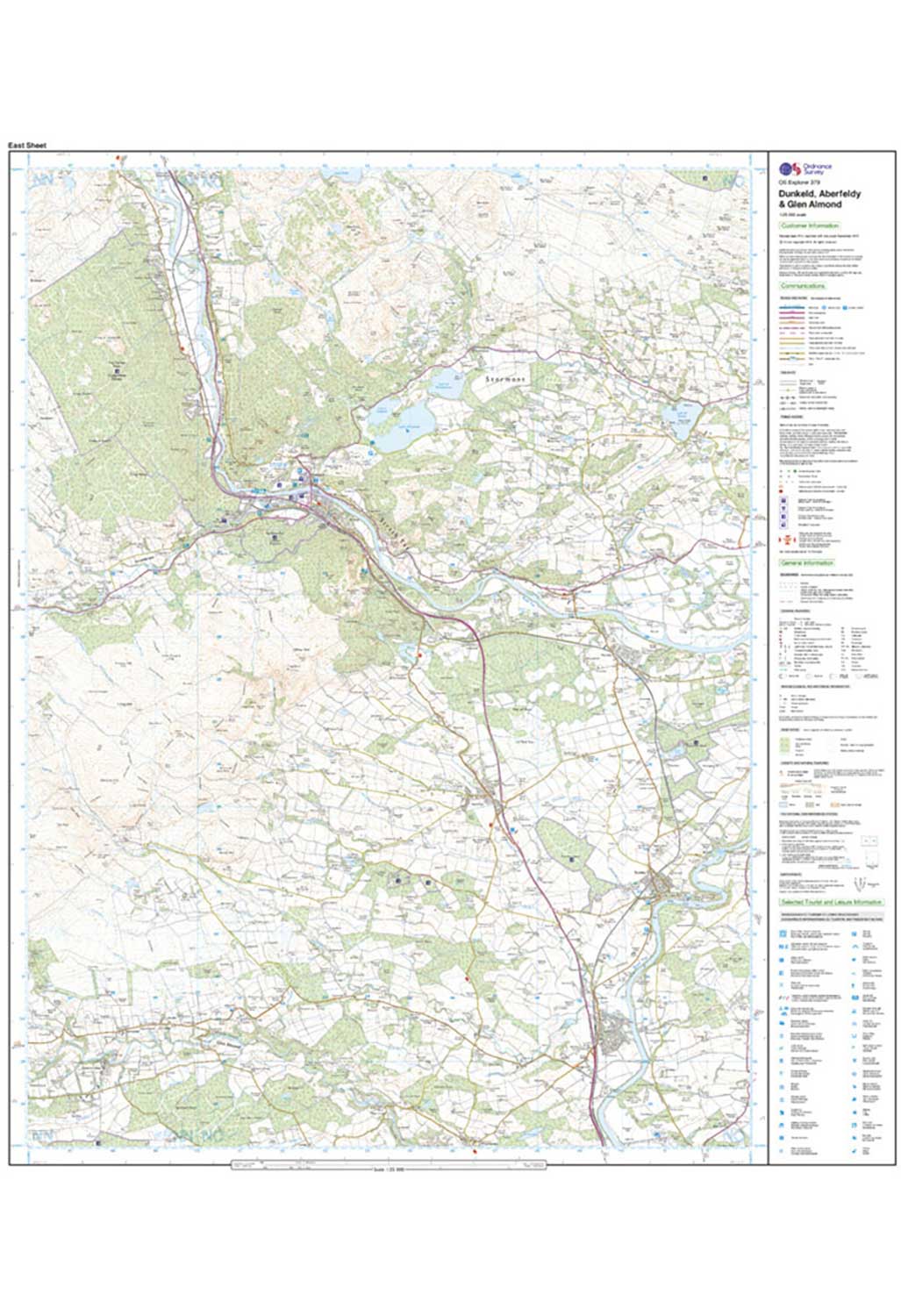 Ordnance Survey Explorer 379: Dunkeld, Aberfeldy & Glen Almond ...
