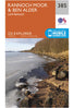 Ordnance Survey Rannoch Moor & Ben Alder - OS Explorer 385 Map 0