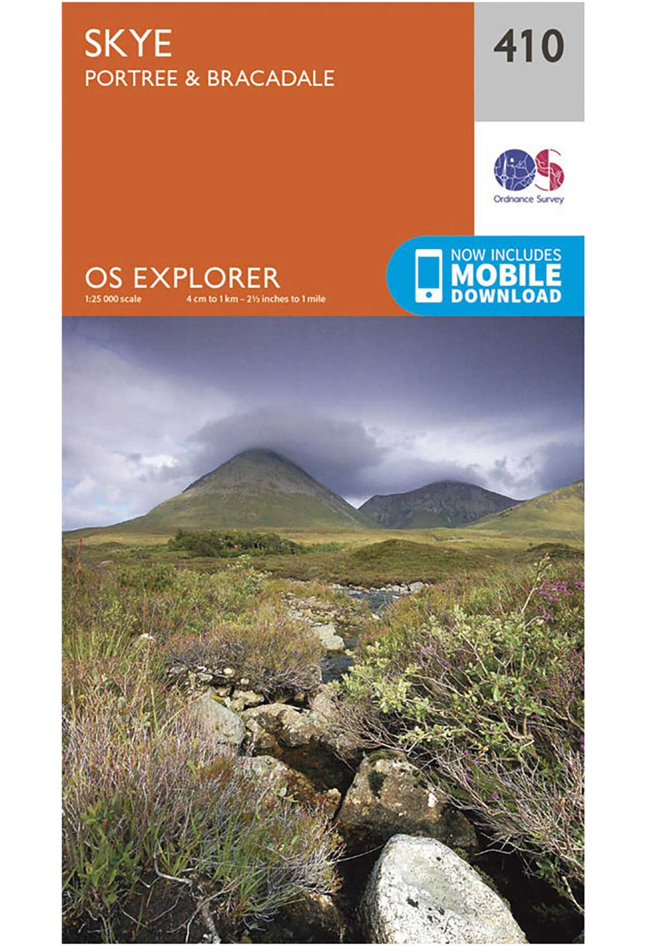 Ordnance Survey Skye - Portree & Bracadale - OS Explorer 410 Map 0