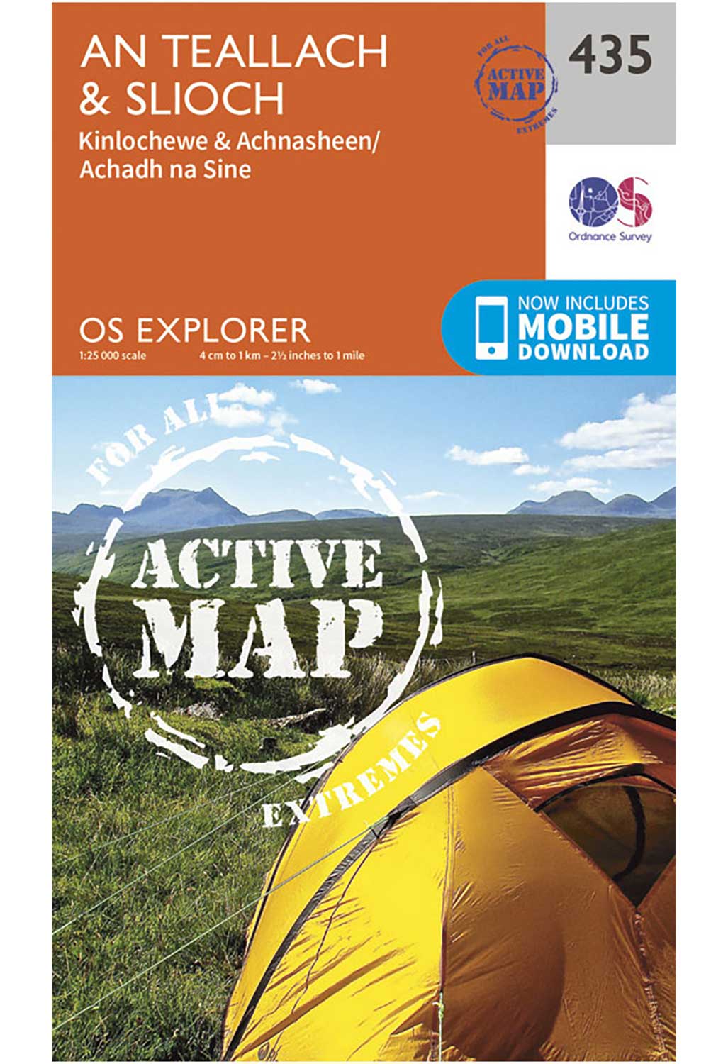 Ordnance Survey Active Explorer 435: An Teallach & Slioch – Outsiders ...