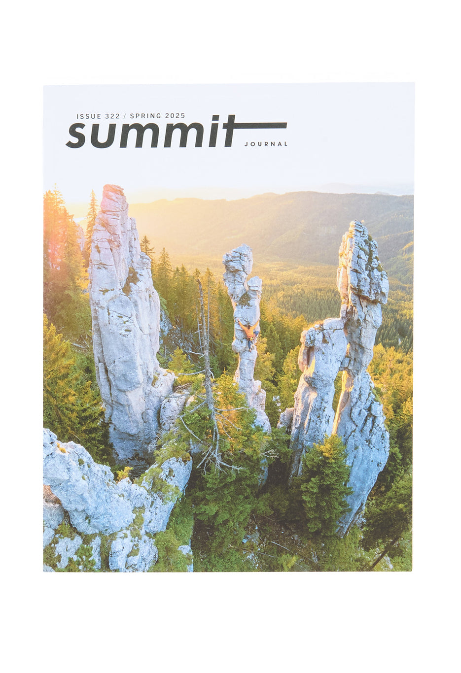 Summit Journal Issue 322 Spring 2025 - Nadelspitzen Cover