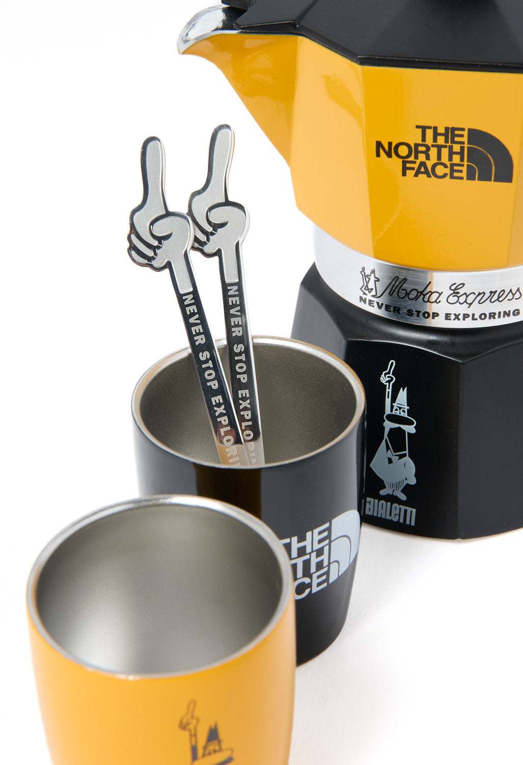 The North Face x Bialetti Moka Set - Summit Gold / TNF Black