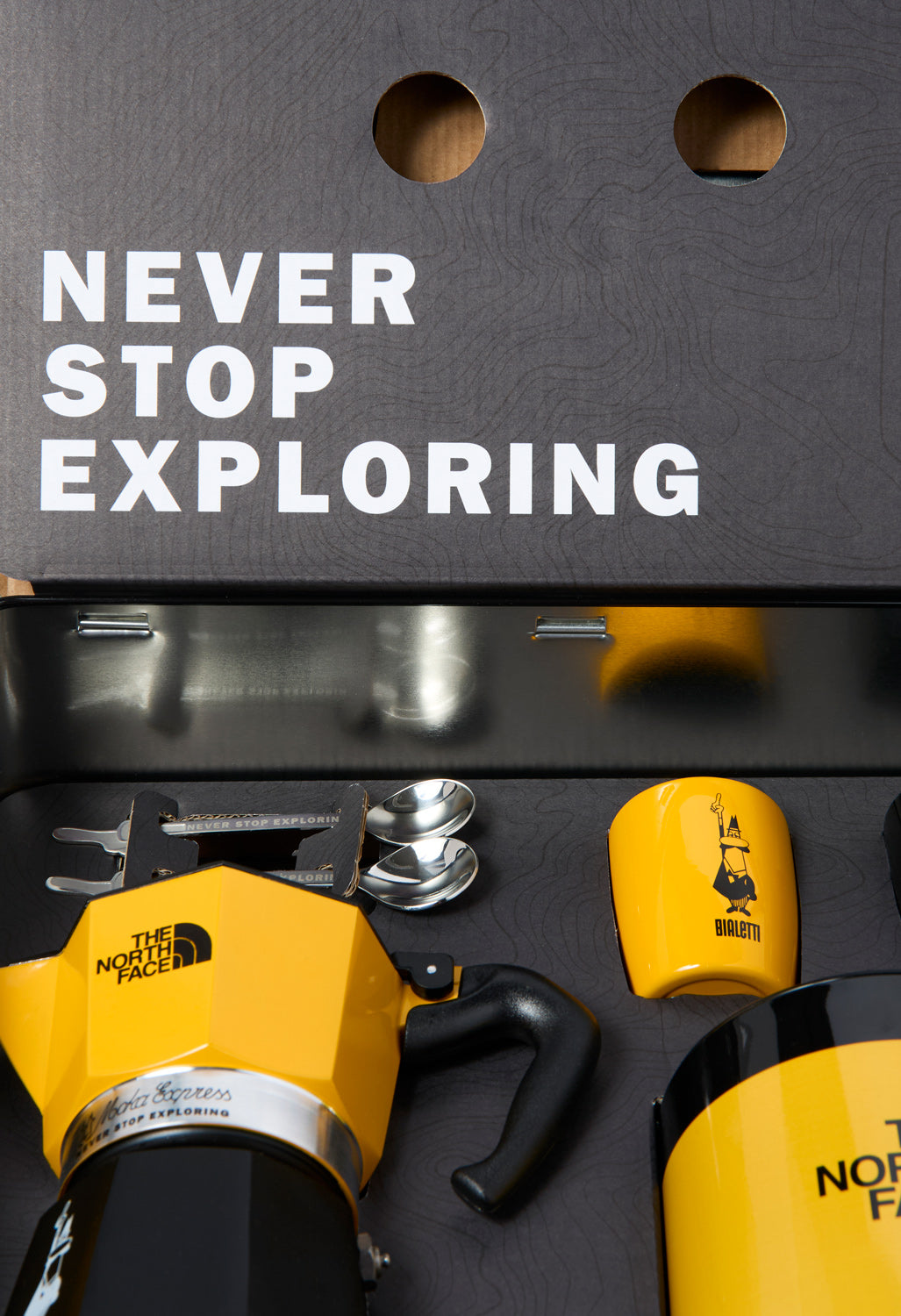 The North Face x Bialetti Moka Set - Summit Gold / TNF Black