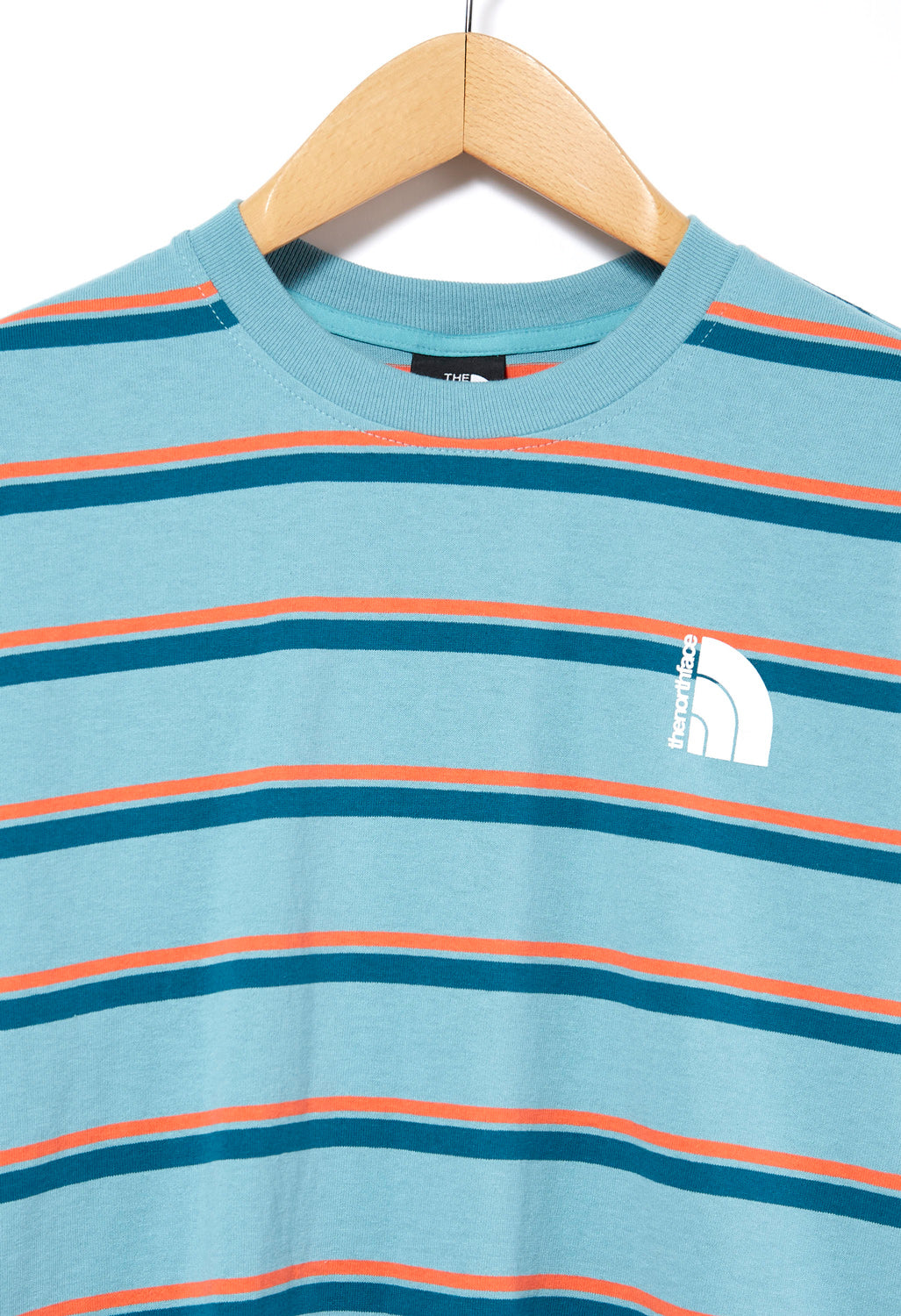 The North Face Men's TNF Easy T-Shirt - Reef Waters Stripe
