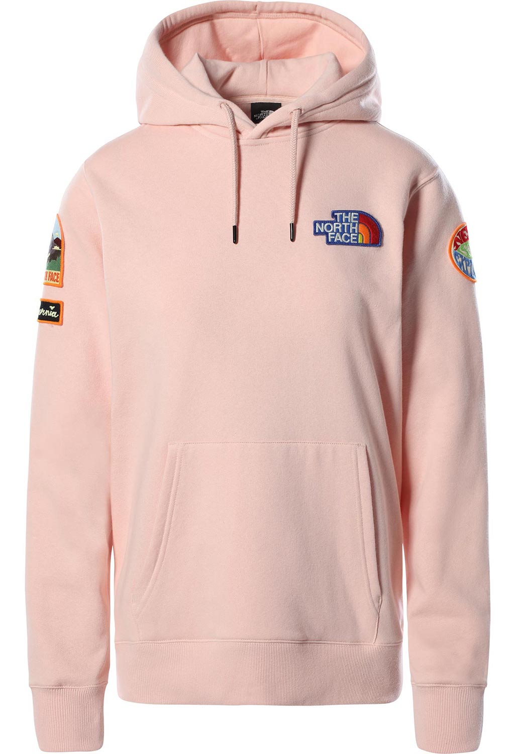 The North Face Patch Pullover Women's Hoodie Evening Sand Pink