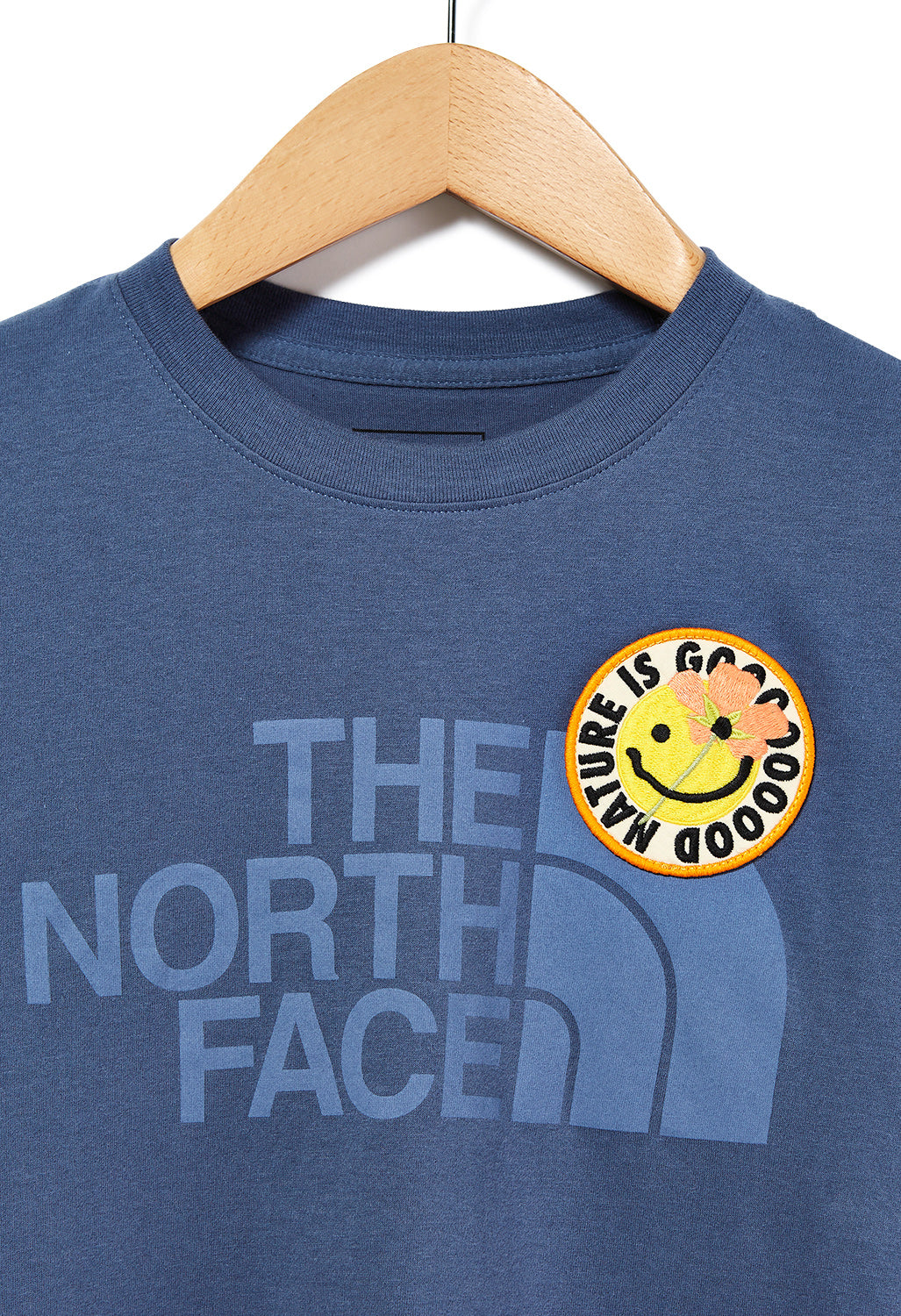 The North Face Patches Women's T-Shirt - Vintage Indigo