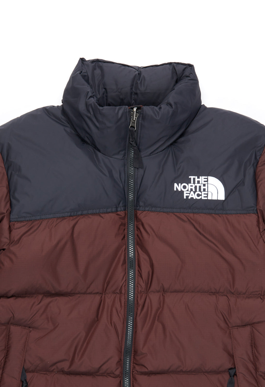 The North Face 1996 Retro Nuptse Women's Jacket - Coal Brown / TNF Black