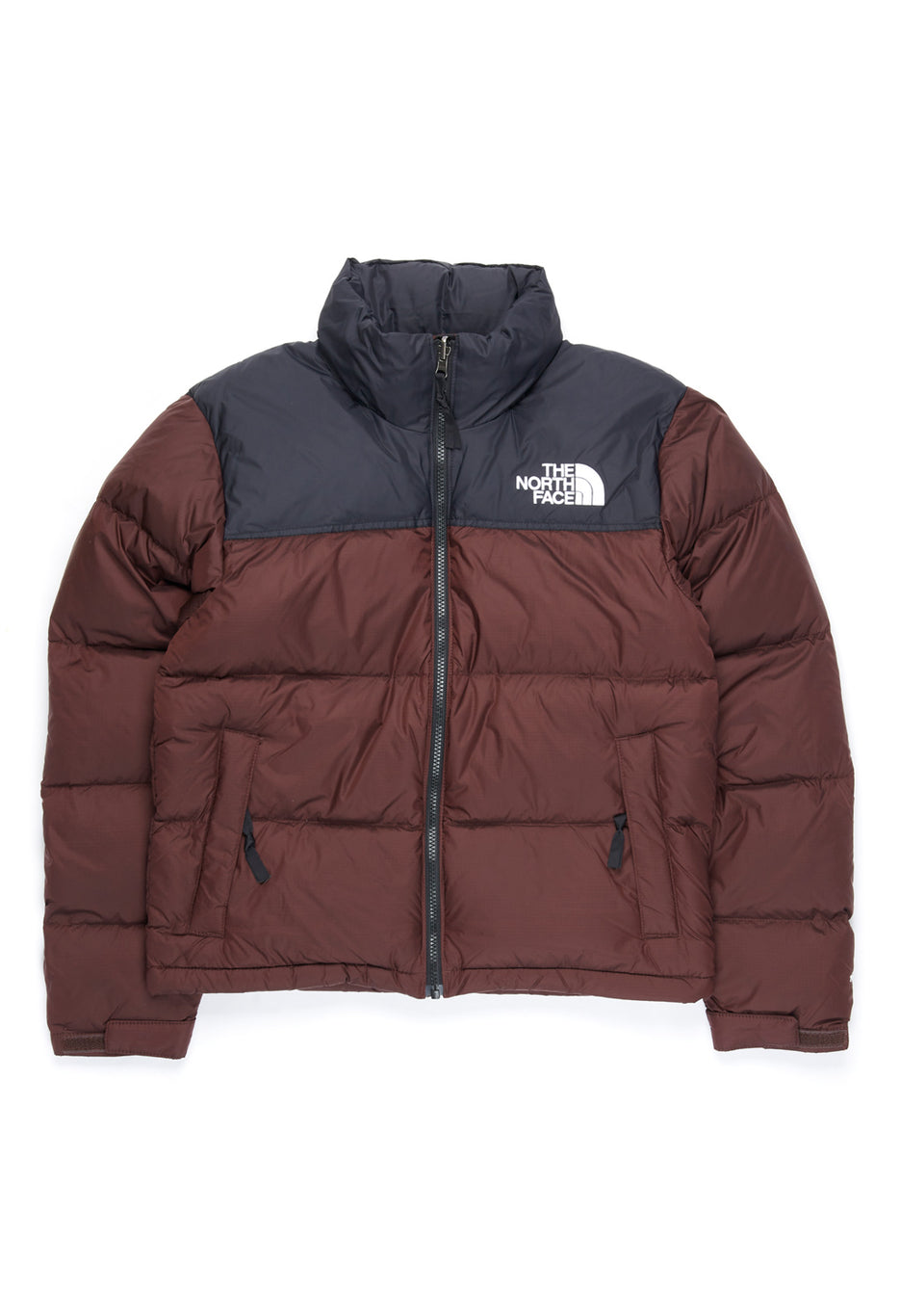 The North Face 1996 Retro Nuptse Women's Jacket - Coal Brown / TNF Black