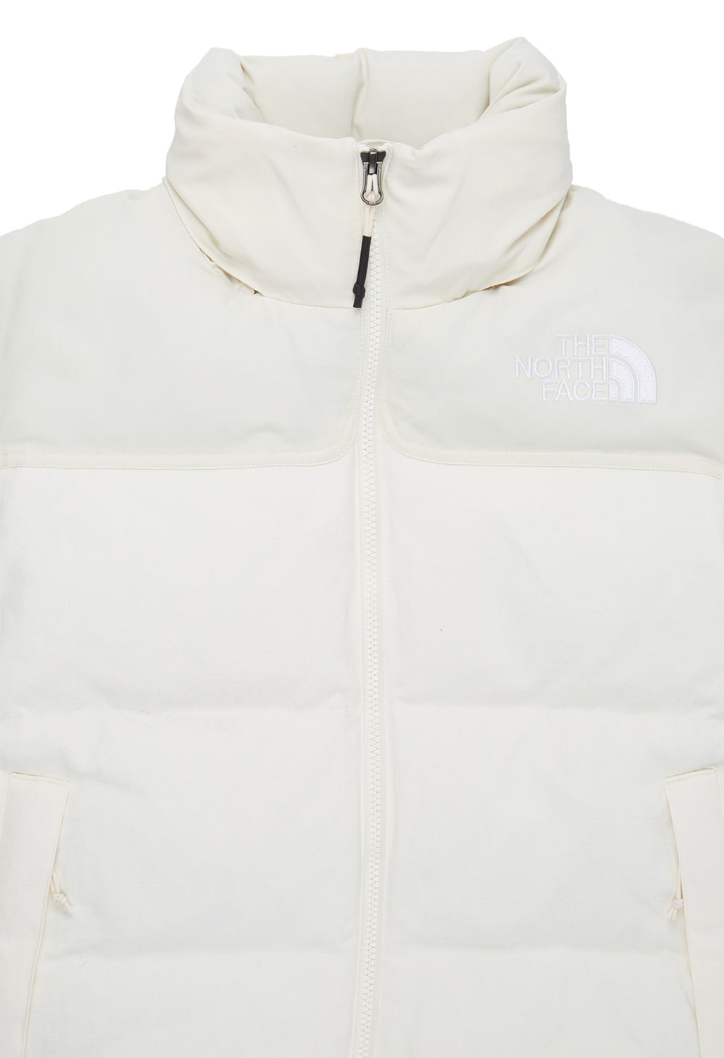 The North Face Women s 92 Ripstop Nuptse Jacket White Dune Outsiders Store UK