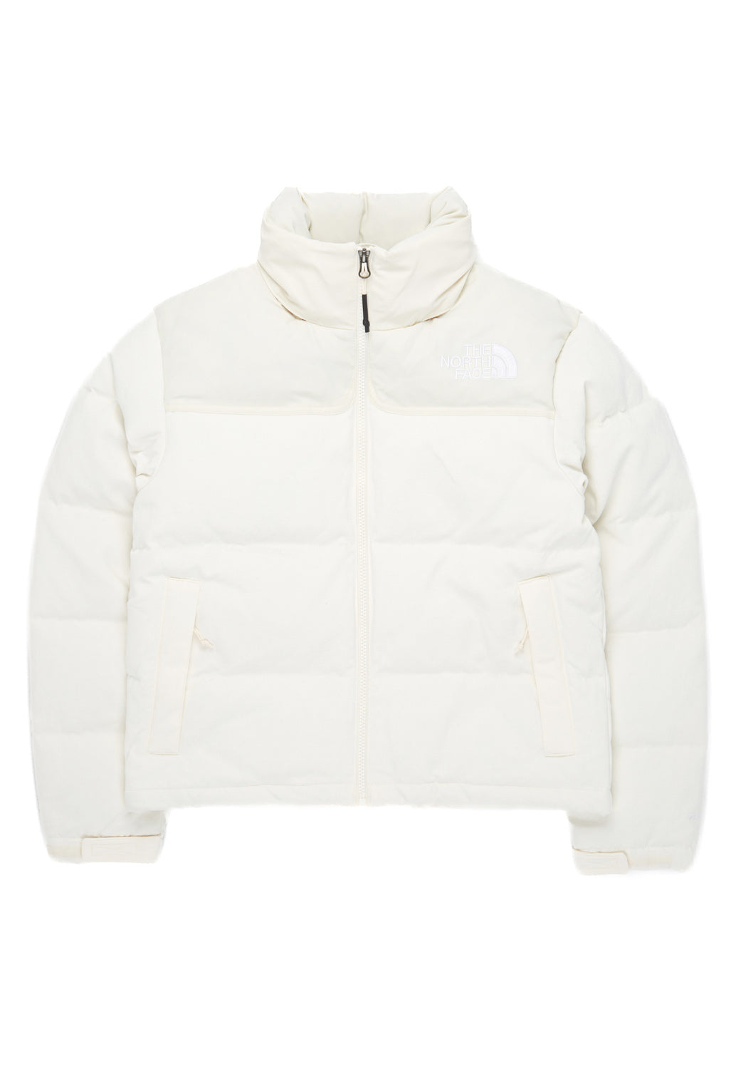 The North Face Women's 92 Ripstop Nuptse Jacket White Dune