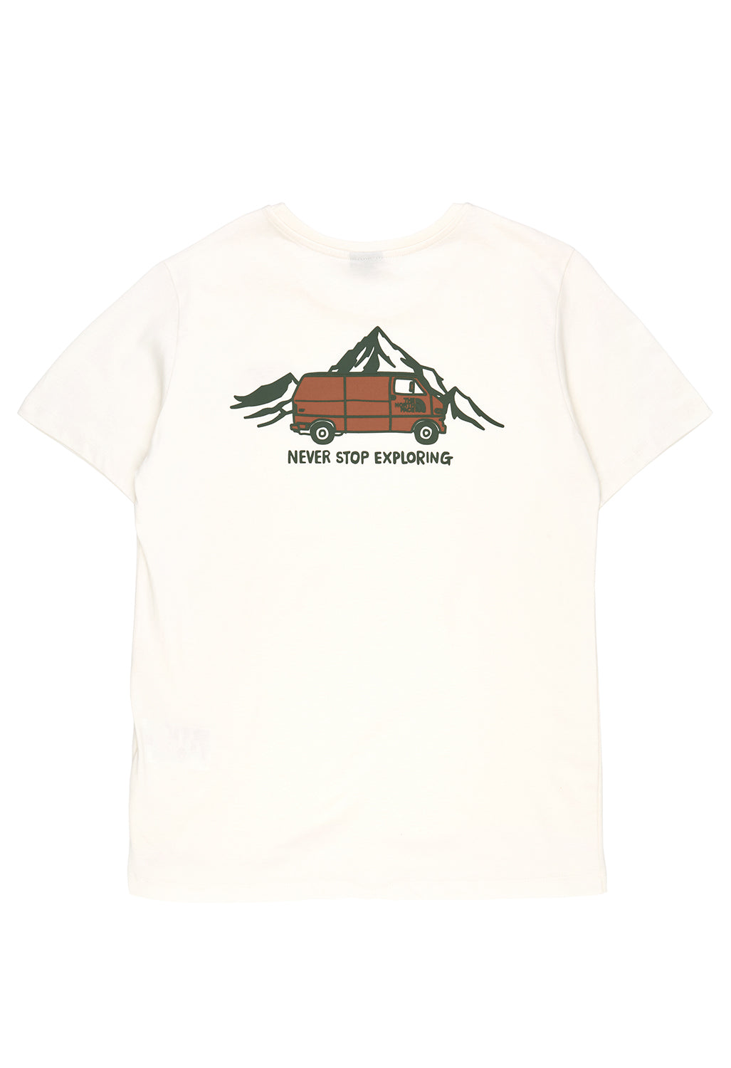 The North Face Women's Outdoor Graphic Short Sleeve T-Shirt - White Dune