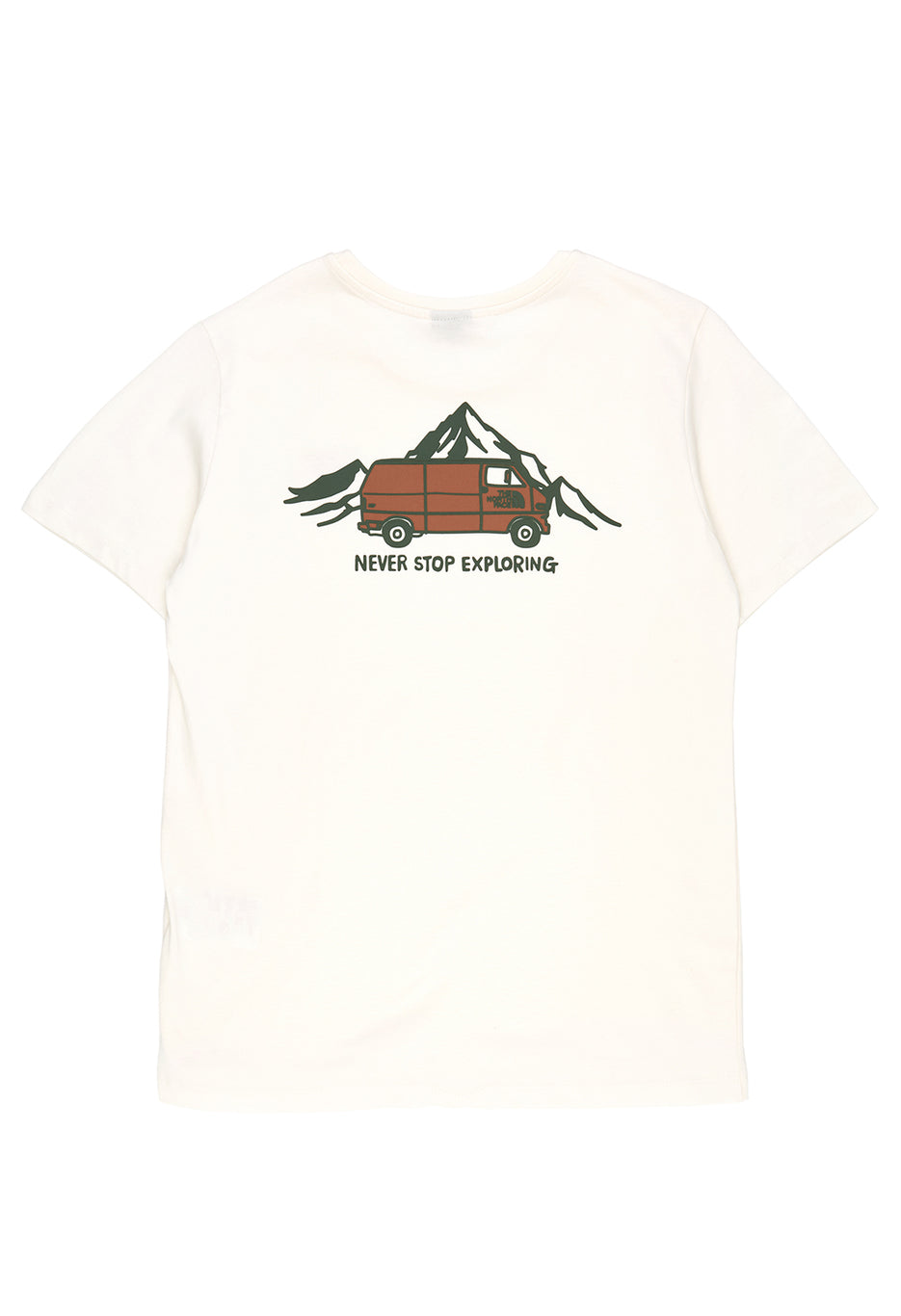 The North Face Women's Outdoor Graphic Short Sleeve T-Shirt - White Dune