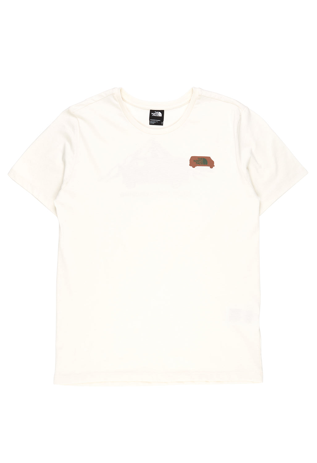 The North Face Women's Outdoor Graphic Short Sleeve T-Shirt - White Dune