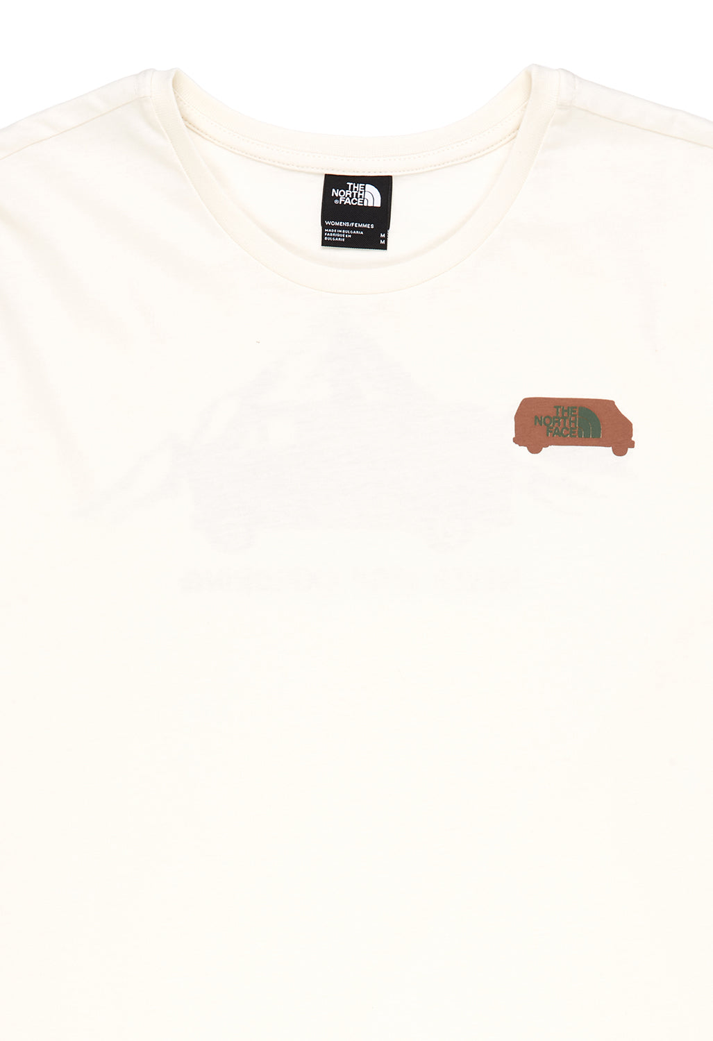 The North Face Women's Outdoor Graphic Short Sleeve T-Shirt - White Dune