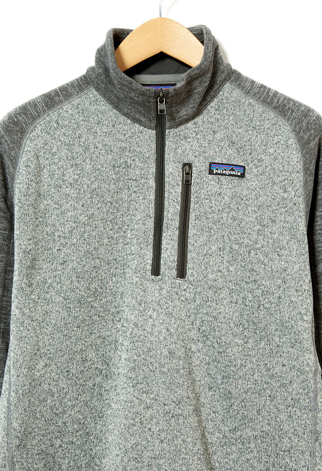 Patagonia Better Sweater Men's 1/4 Zip Fleece - Nickel