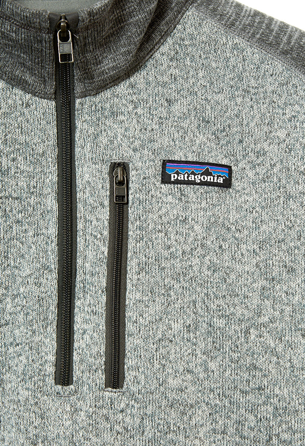 Patagonia Better Sweater Men's 1/4 Zip Fleece - Nickel