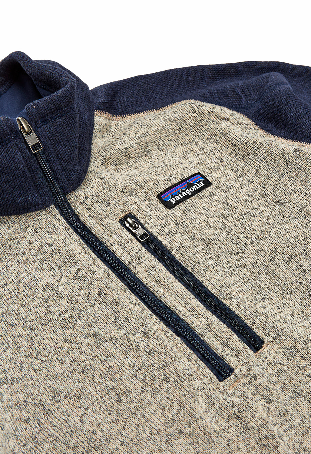 Patagonia Better Sweater Men's 1/4 Zip Fleece - Oar Tan