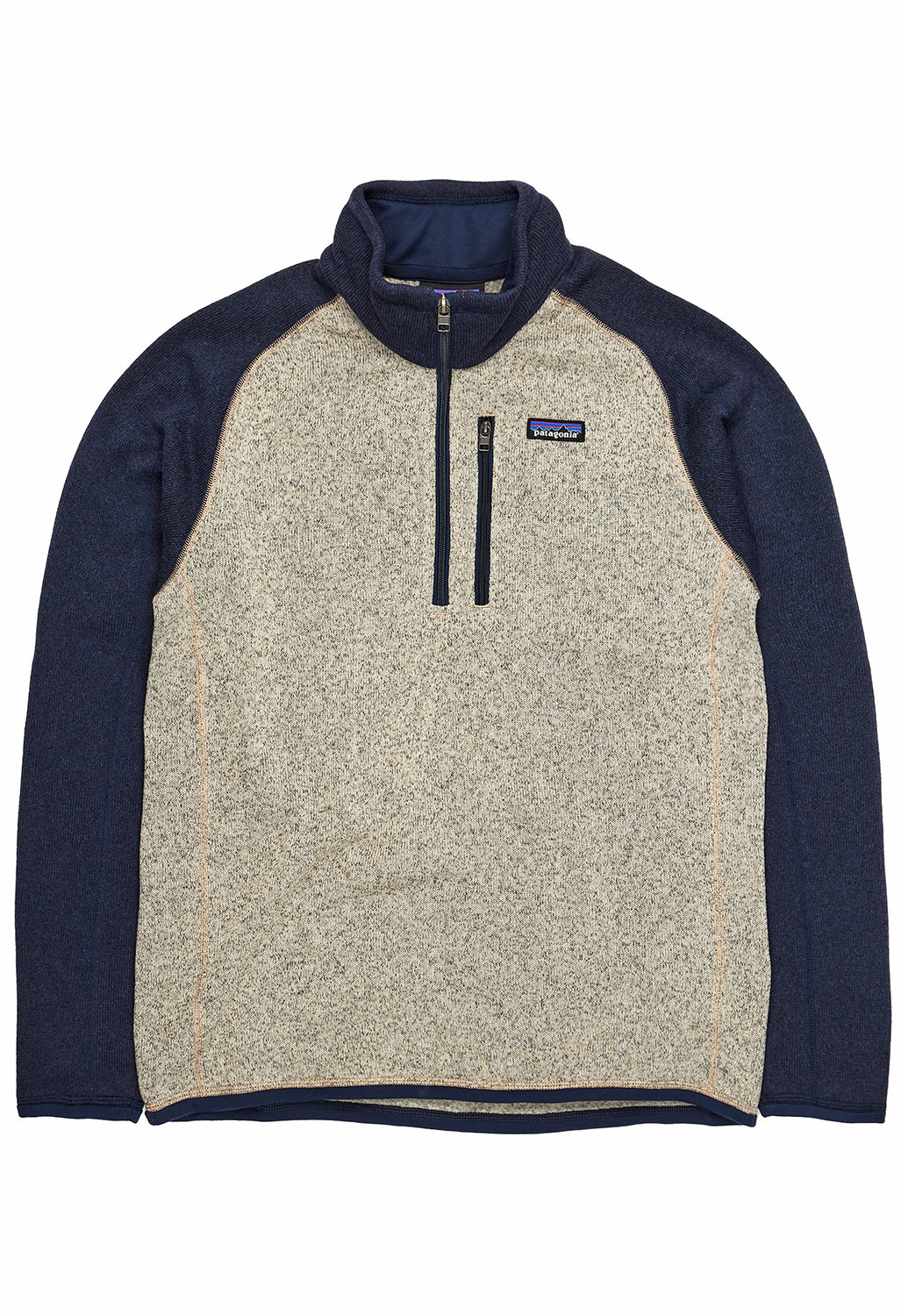Patagonia Better Sweater Men's 1/4 Zip Fleece Oar Tan