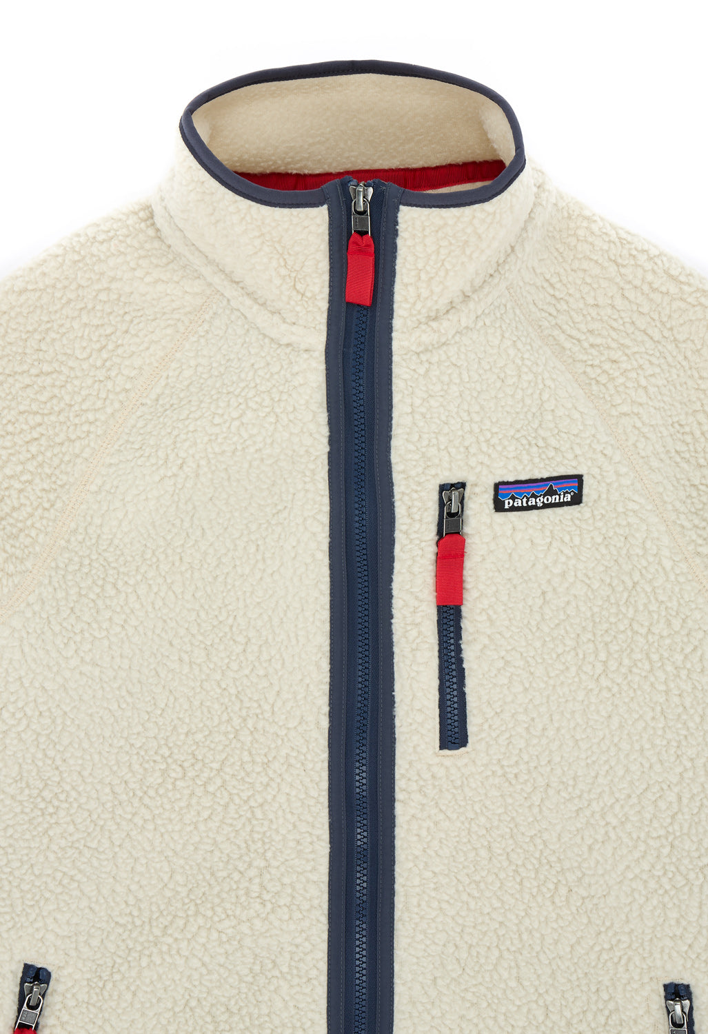 Patagonia Men's Retro Pile Jacket - Pelican / Smolder Blue