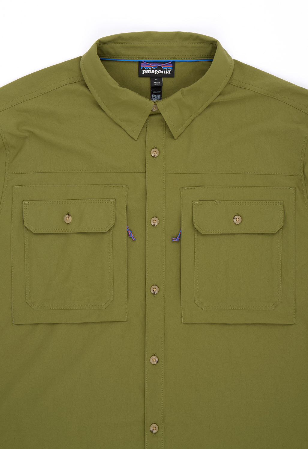 Patagonia Men's Self Guided Sun Long Sleeve Shirt - Caper Green