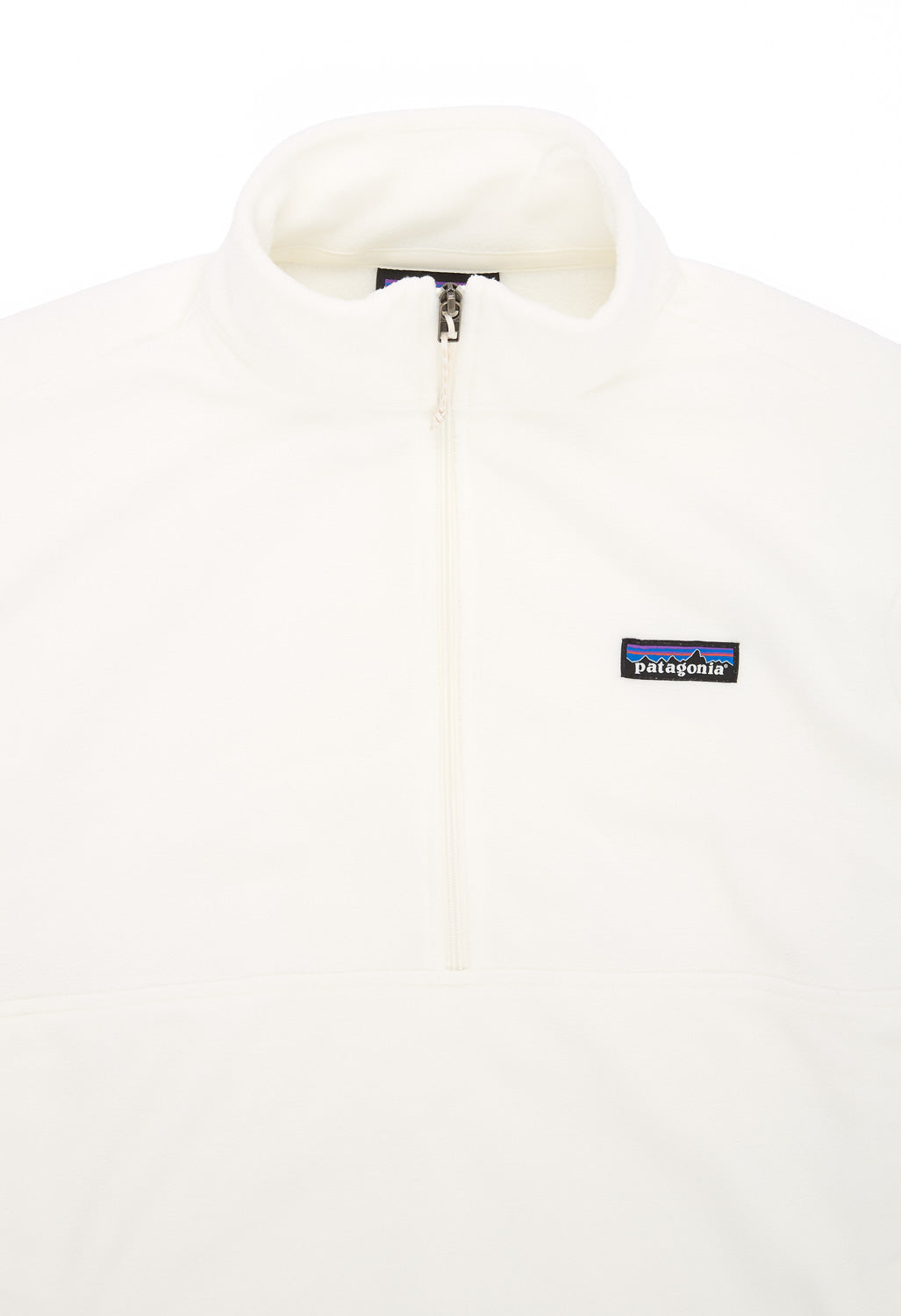 Patagonia Women's Micro D 1/2 Zip Fleece Pullover - Birch White
