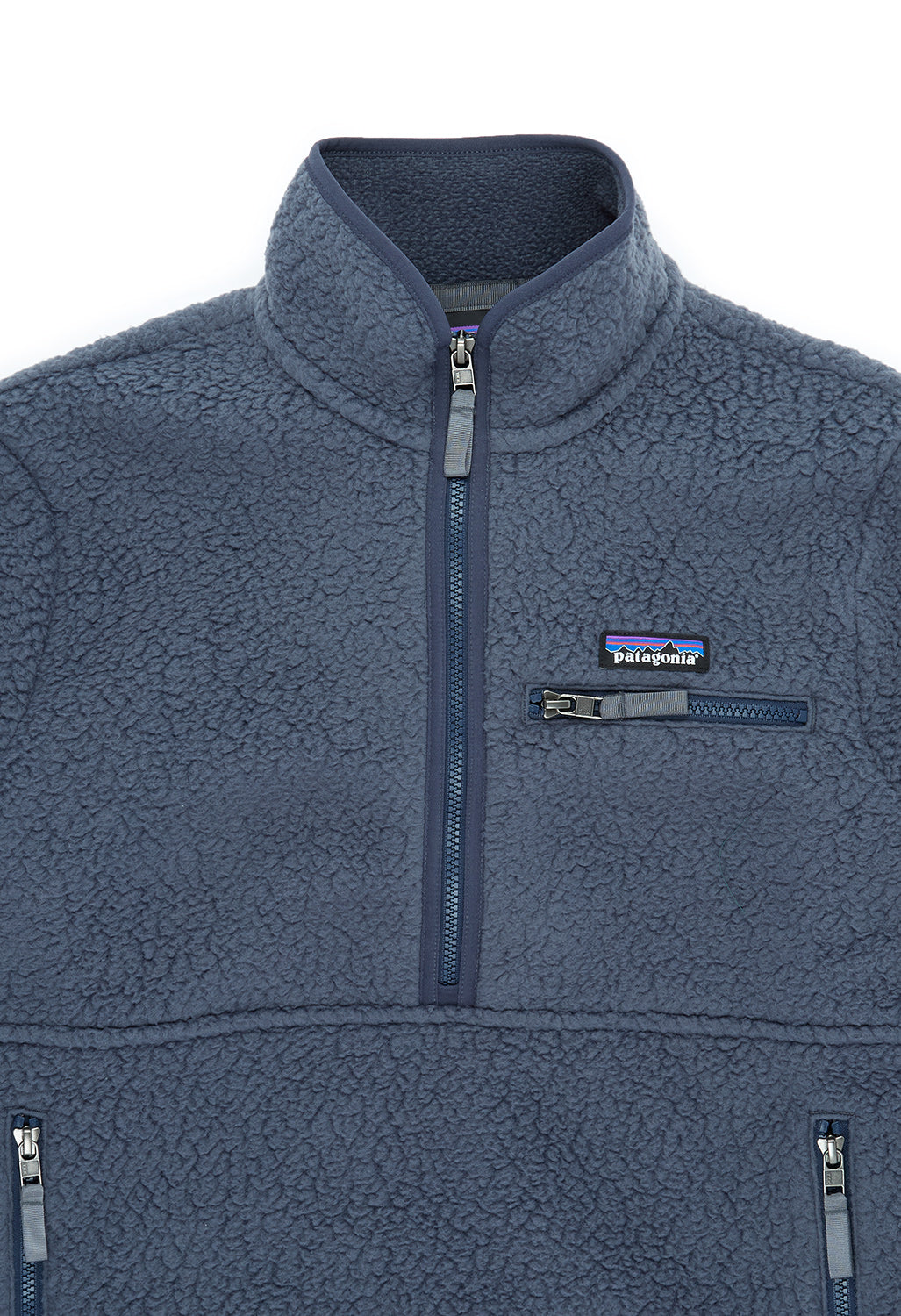 Patagonia Women's Retro Pile Marsupial Fleece - Smolder Blue