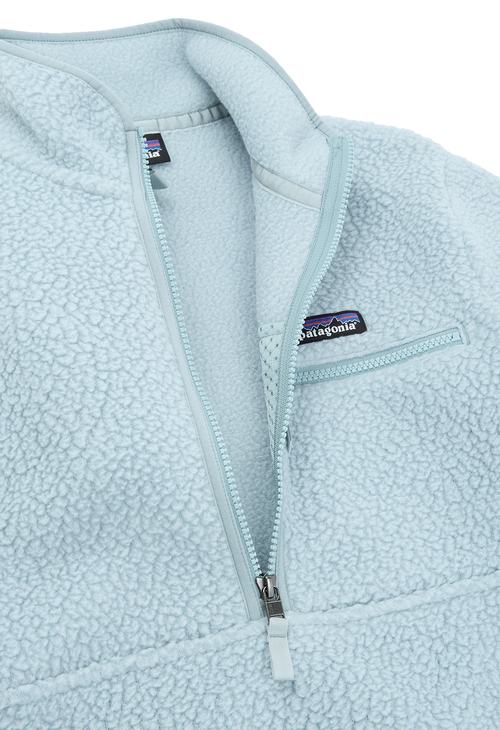 Patagonia Women's Retro Pile Marsupial Fleece - Light Current Blue