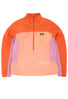 Patagonia Women's Houdini Stash Half Zip Pullover - Coal Orange