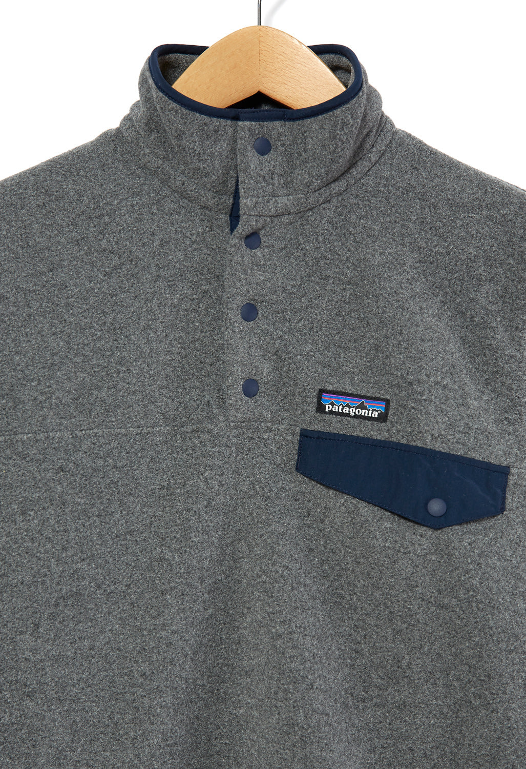 Patagonia Synchilla Snap-T Men's Pullover - Nickel