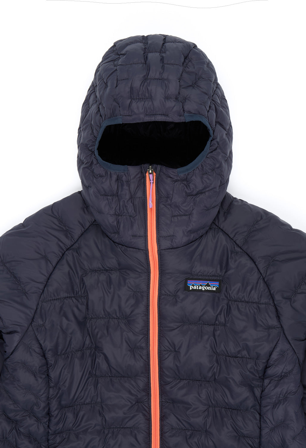 Patagonia Women's Micro Puff Hoody Smolder Blue P6 Blue
