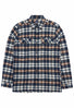 Patagonia Men's Organic Long Sleeve Flannel Shirt - Brisk/Dolomite Blue