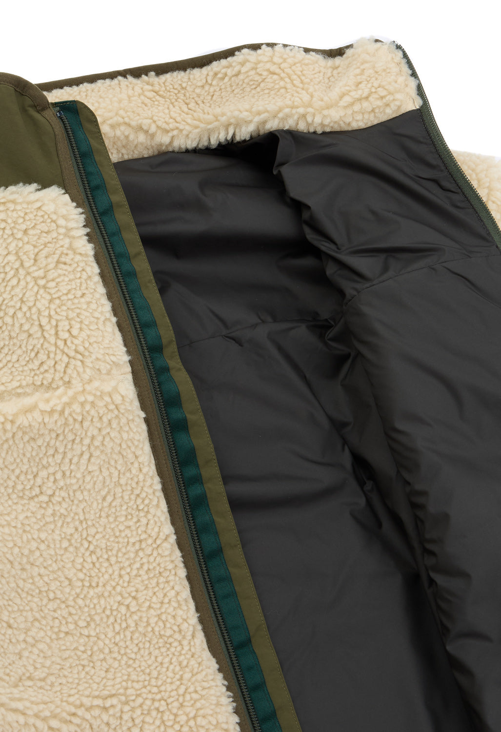 Patagonia Men's Classic Retro-X Jacket - Dark Natural / Basin Green