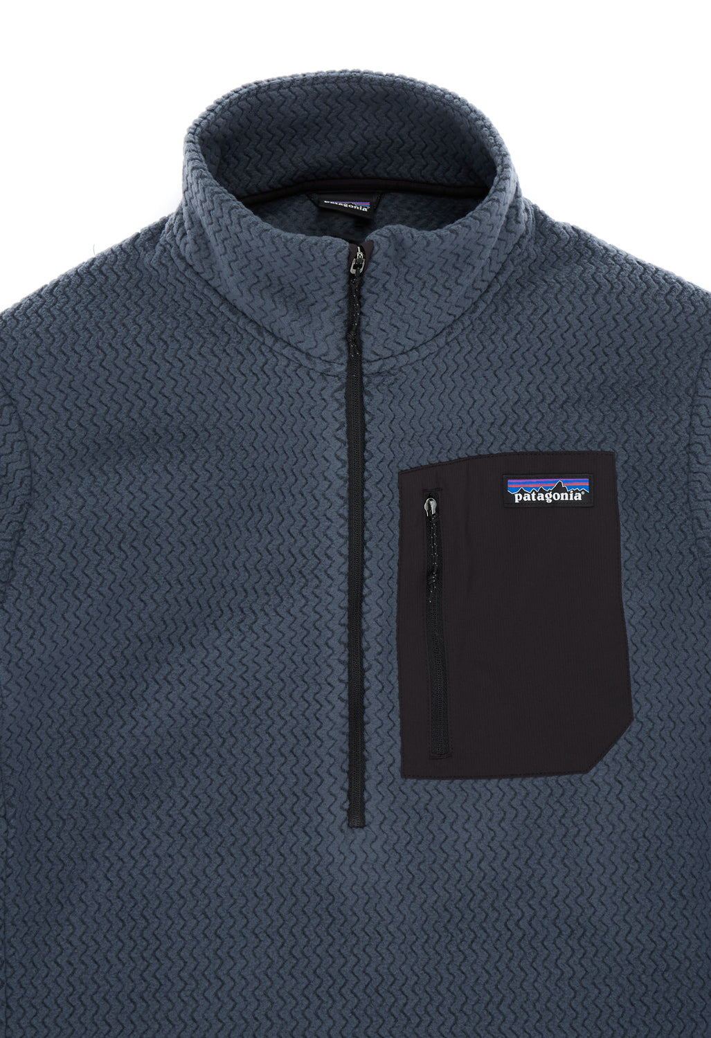 Patagonia Men's R1 Air Zip Neck - Smoulder Blue