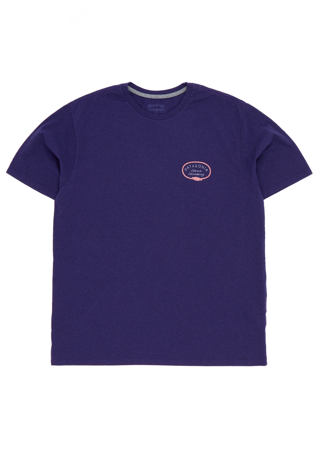 Patagonia Men's Clean Climb Roots Responsibili-Tee - Plummet Purple