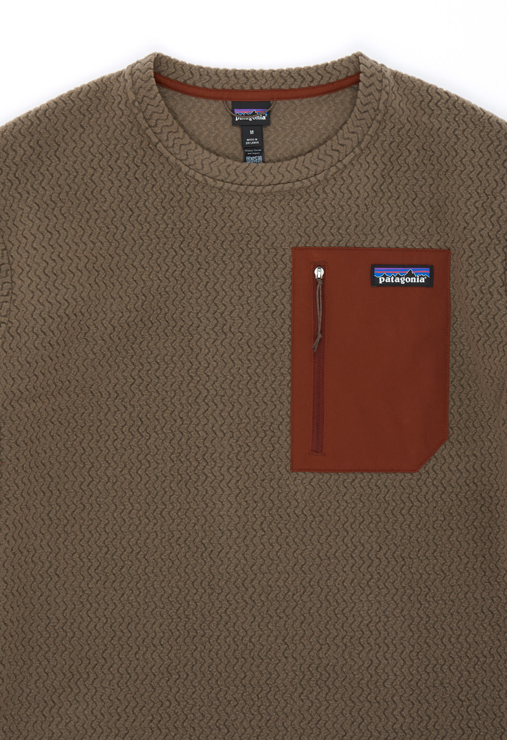 Patagonia Men's R1 Air Crew - Marlow Brown