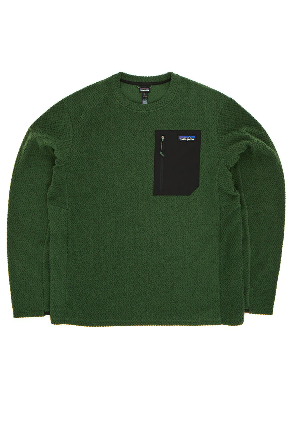 Patagonia Men's R1 Air Crew - Treeline Green
