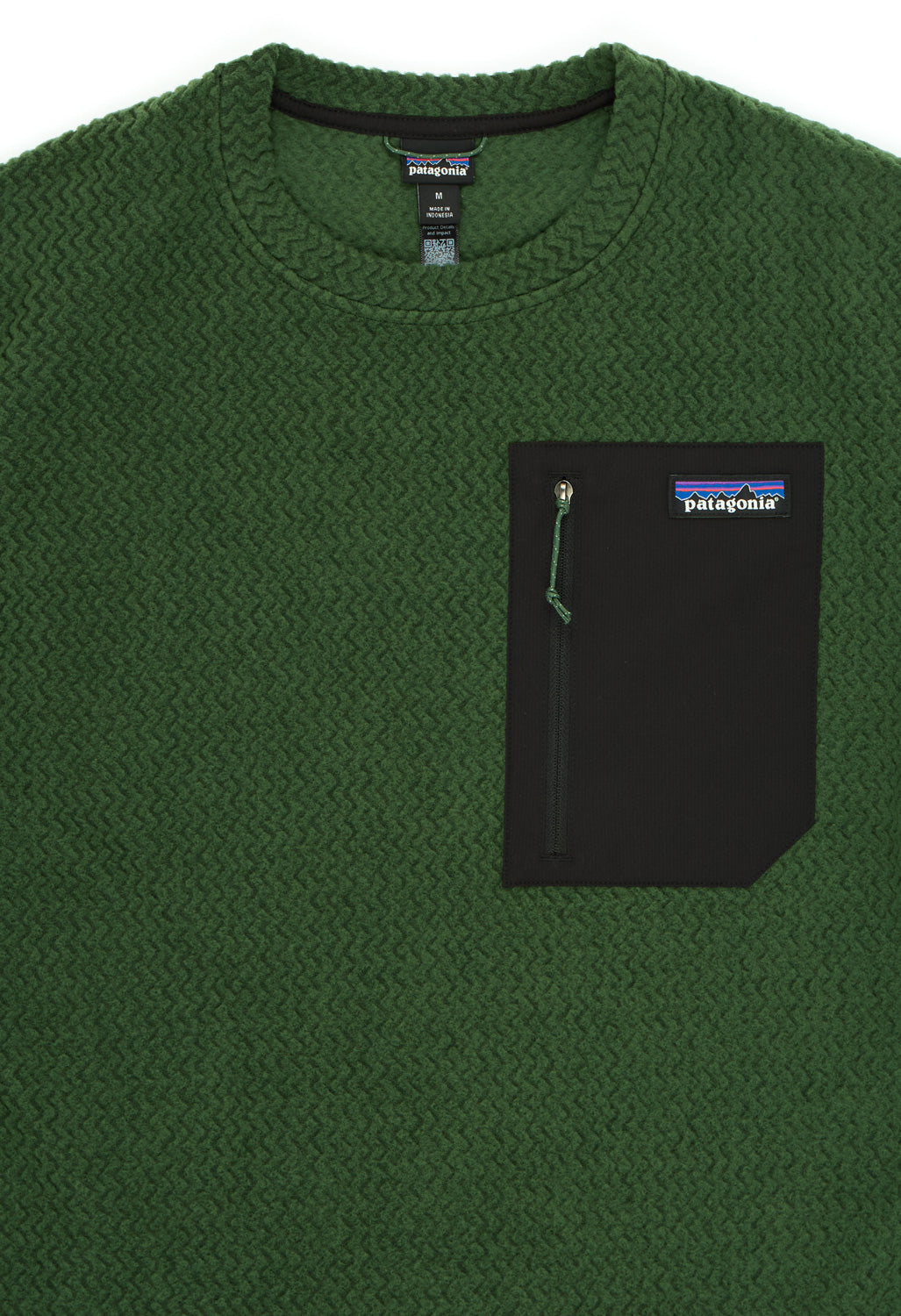 Patagonia Men's R1 Air Crew - Treeline Green
