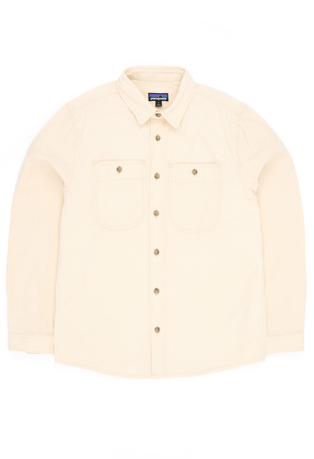Patagonia Men's Point Reyes Canvas Shirt - Undyed Natural