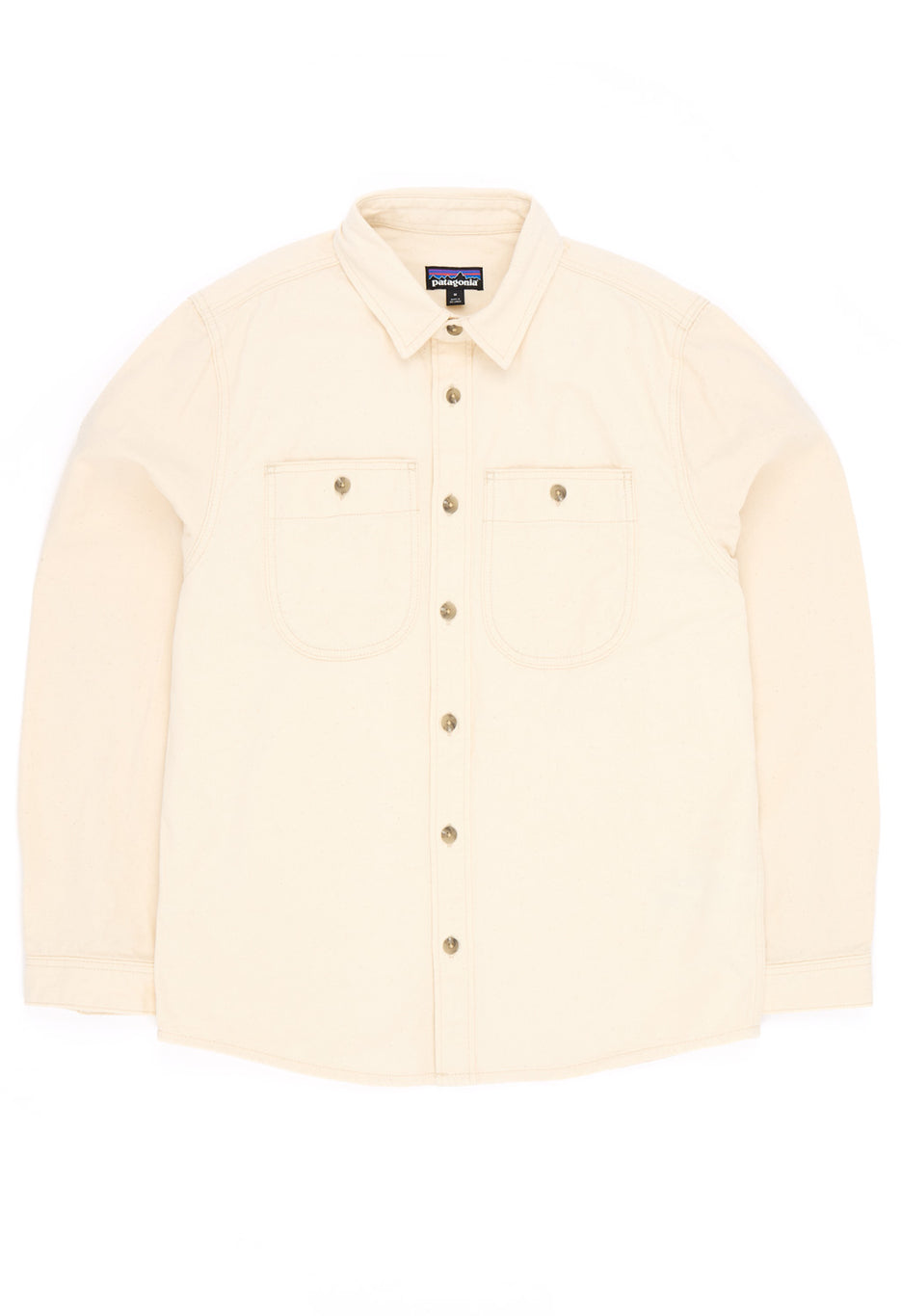 Patagonia Men's Point Reyes Canvas Shirt - Undyed Natural