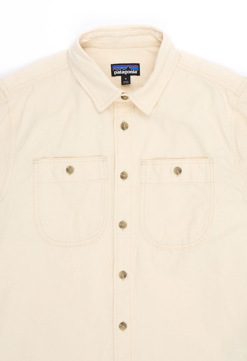 Patagonia Men's Point Reyes Canvas Shirt - Undyed Natural
