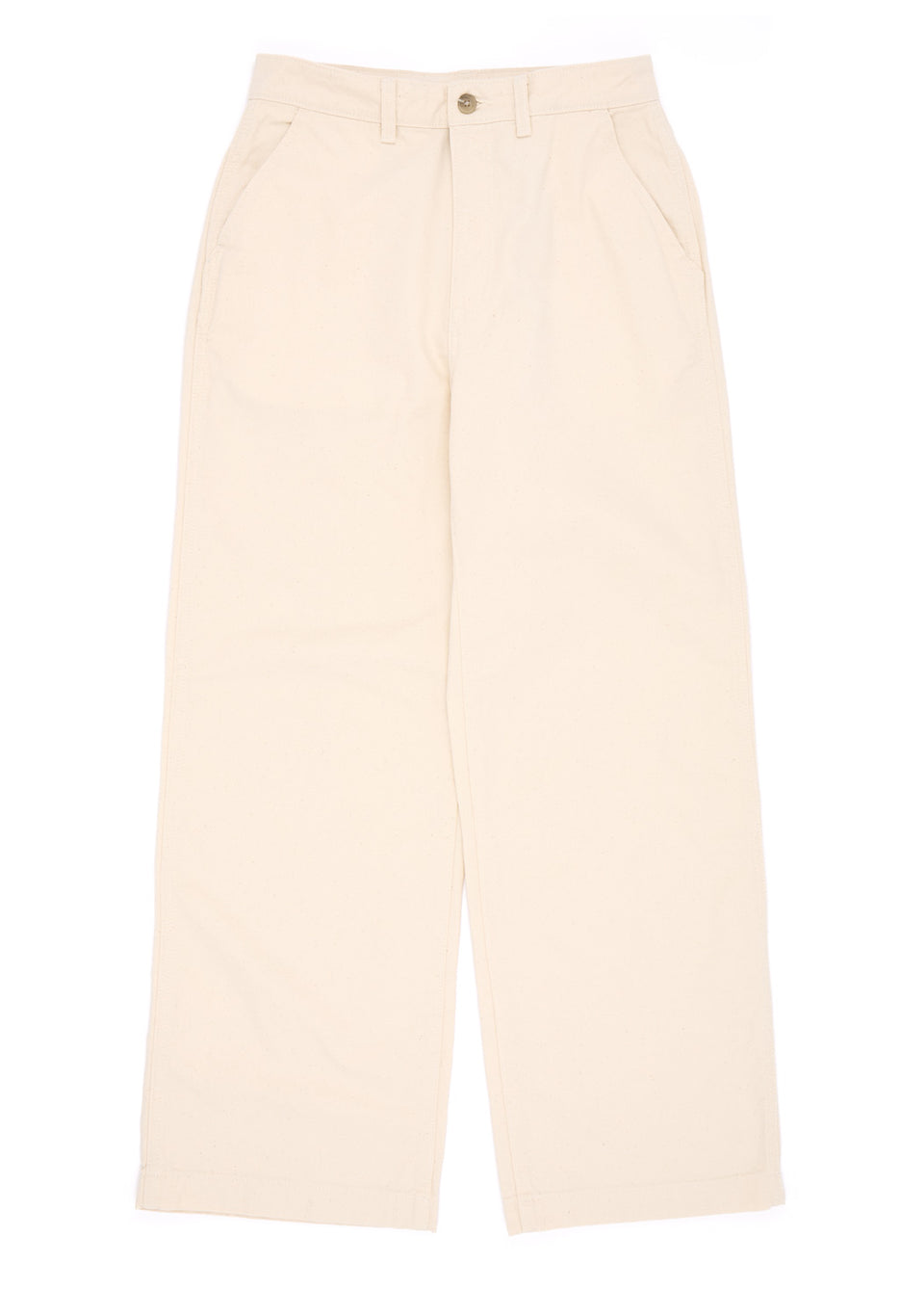 Patagonia Women's Point Reyes Canvas Wide Leg Pants - Undyed Natural