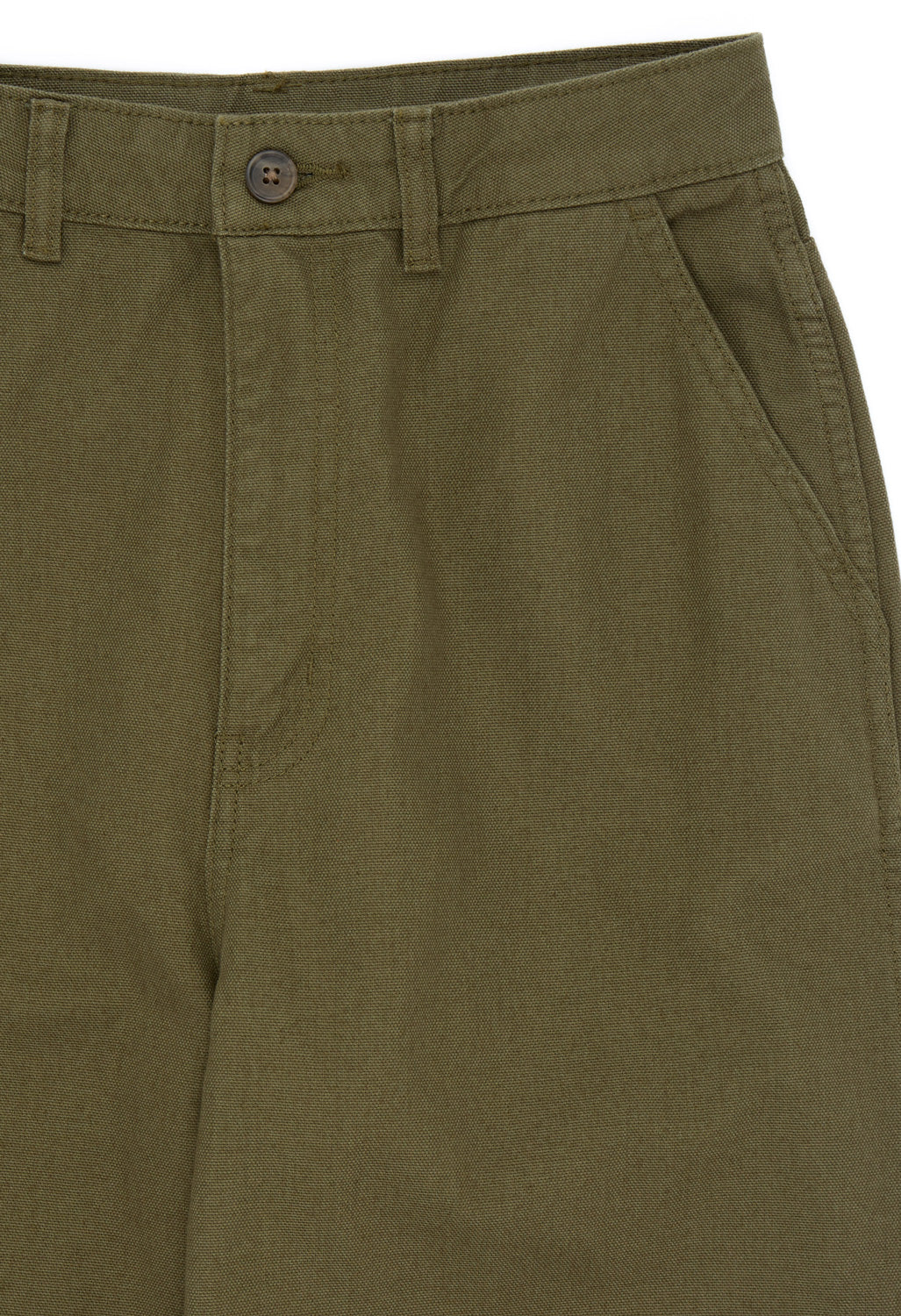 Patagonia Women's Point Reyes Canvas Wide Leg Pants - Basin Green