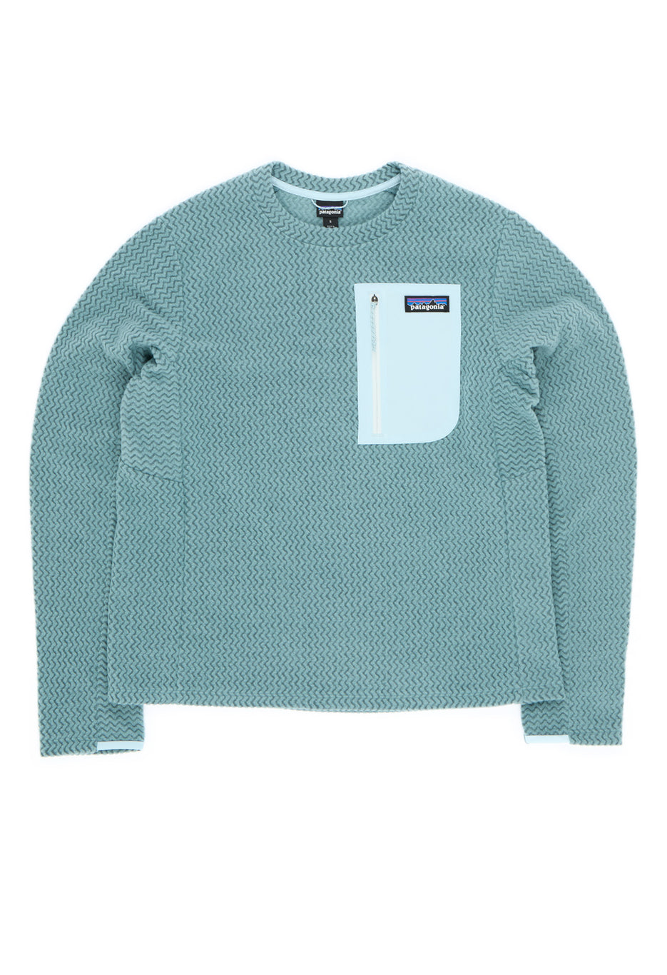 Patagonia Women's R1 Air Crew - Blue Sage