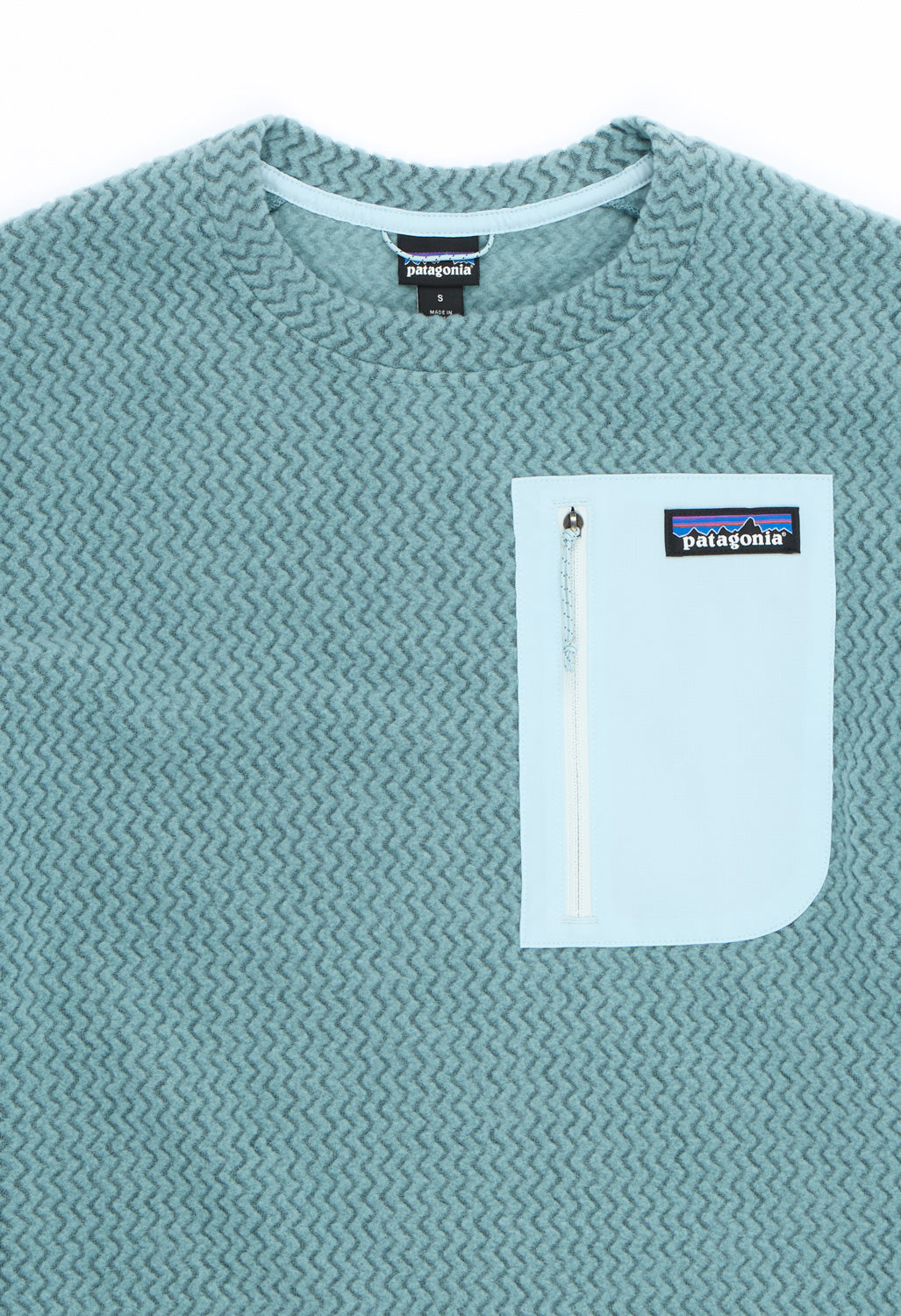 Patagonia Women's R1 Air Crew - Blue Sage