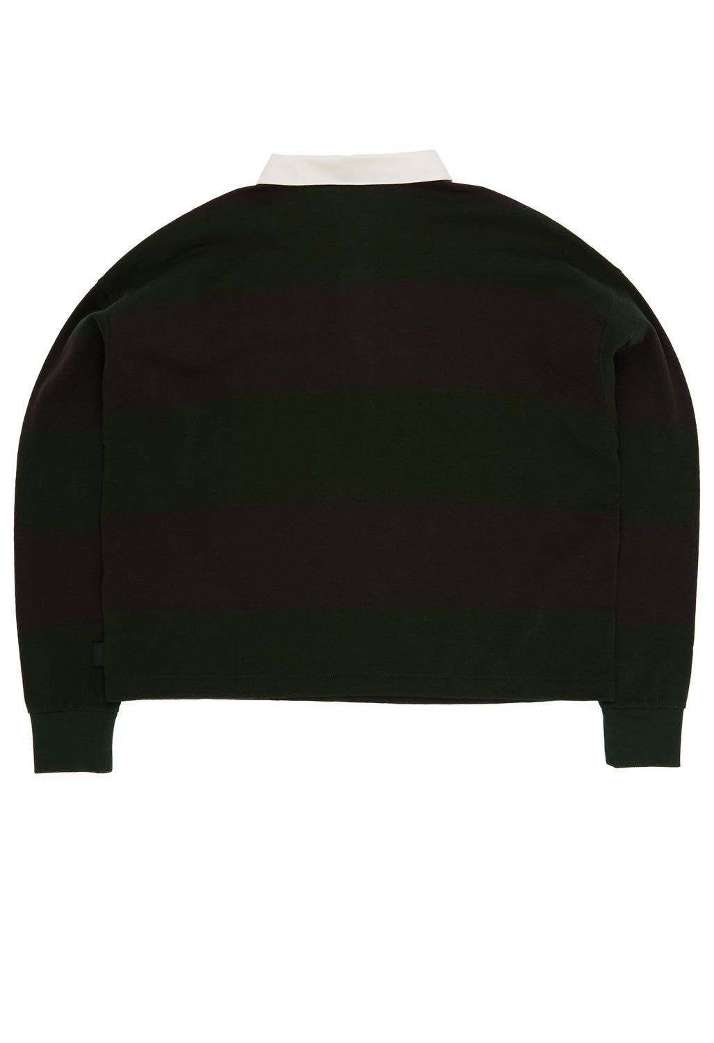 Patagonia Women's Long Sleeve Rugby Shirt - Wide Stripe / Old Growth Green