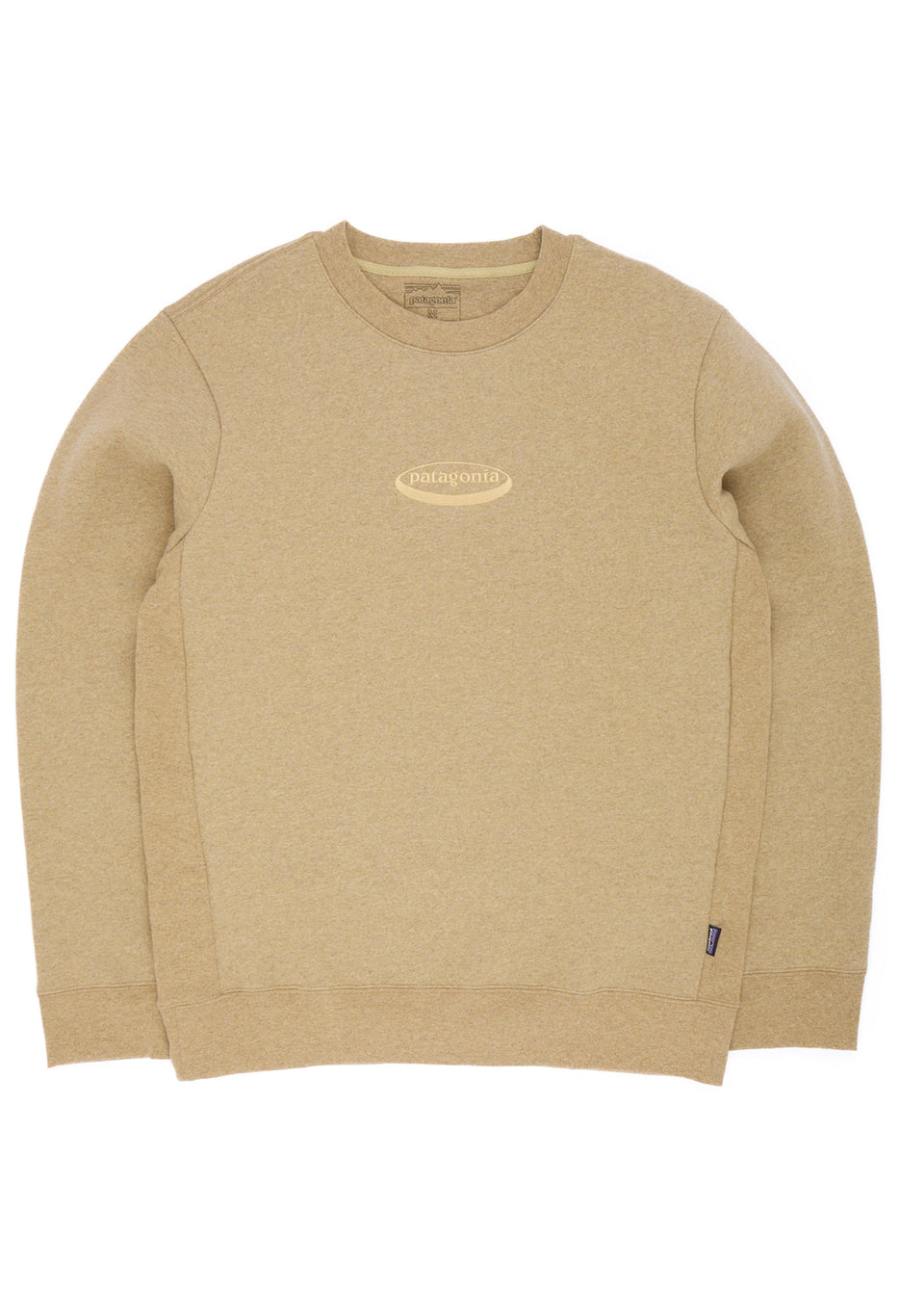 Patagonia Men's '95 Oval Logo Uprisal Crew Sweatshirt - Bobcat Brown