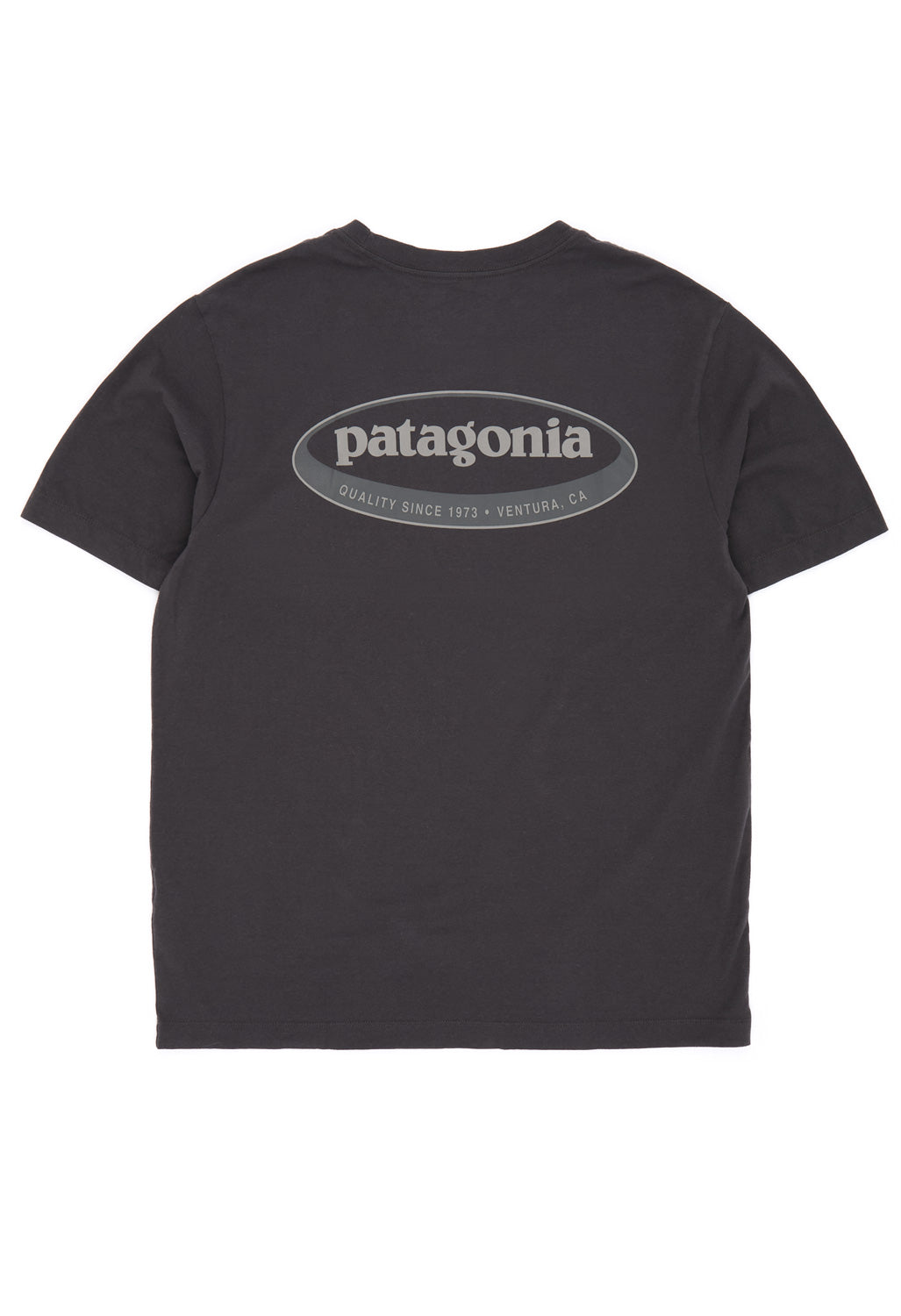 Patagonia Men's '95 Oval Logo T-Shirt - Ink Black