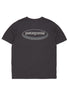 Patagonia Men's '95 Oval Logo T-Shirt - Ink Black