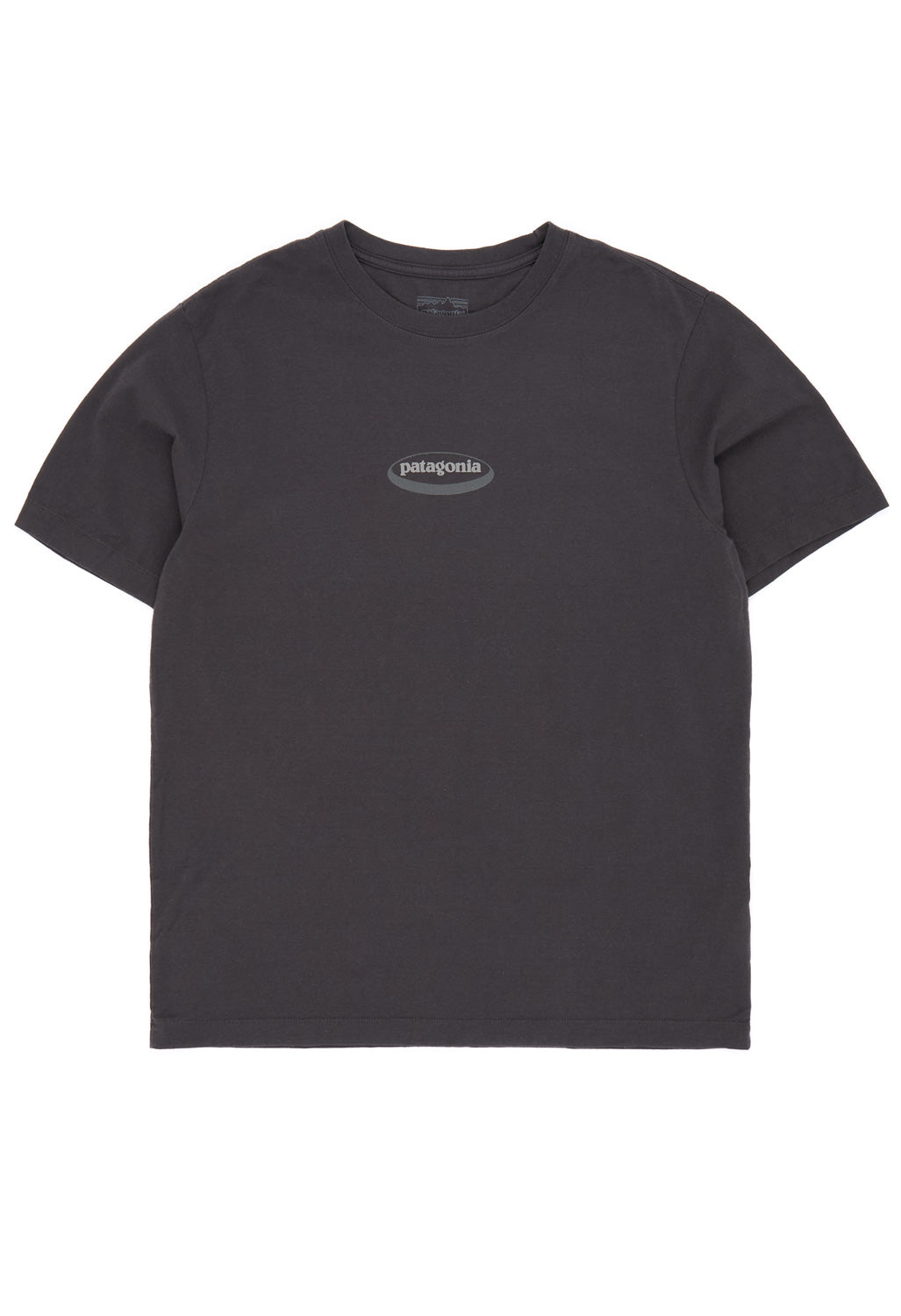 Patagonia Men's '95 Oval Logo T-Shirt - Ink Black