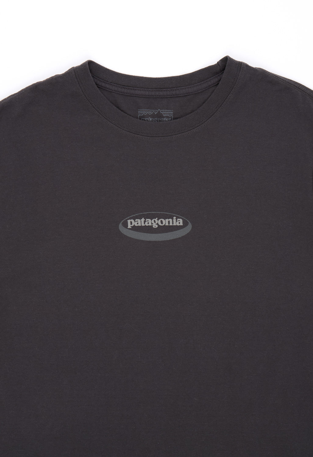 Patagonia Men's '95 Oval Logo T-Shirt - Ink Black